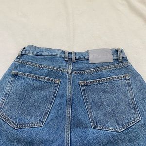 Pull&Bear blue mom jeans